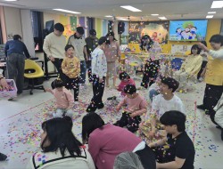 사랑부 부활주일 (연극, 달걀꾸미기, 부활축하꽃다발만들기, 에그헌팅, 4컷사진찍기)